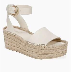 Vince Belisa Leather Platform Espadrilles Women’s Size US 9.5